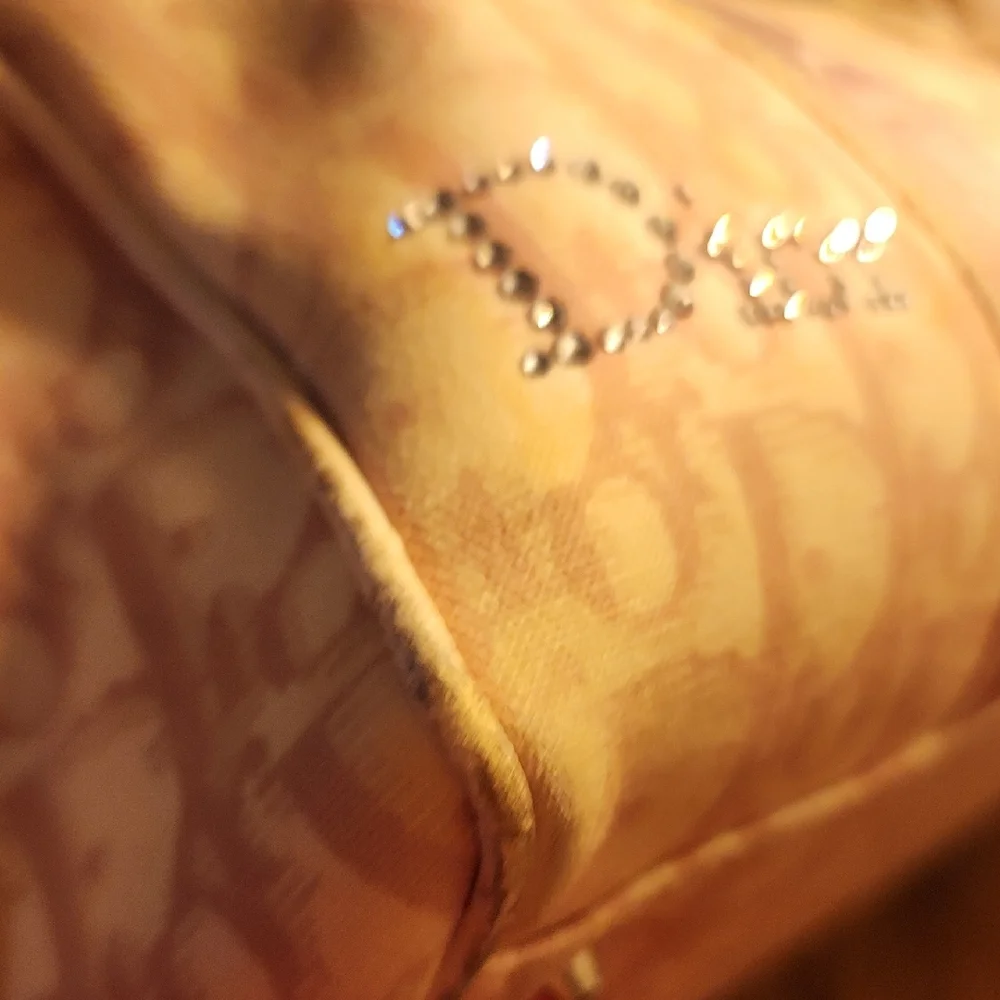 Dior Pink Floral Appliqué Satchel - Picture 7 of 9